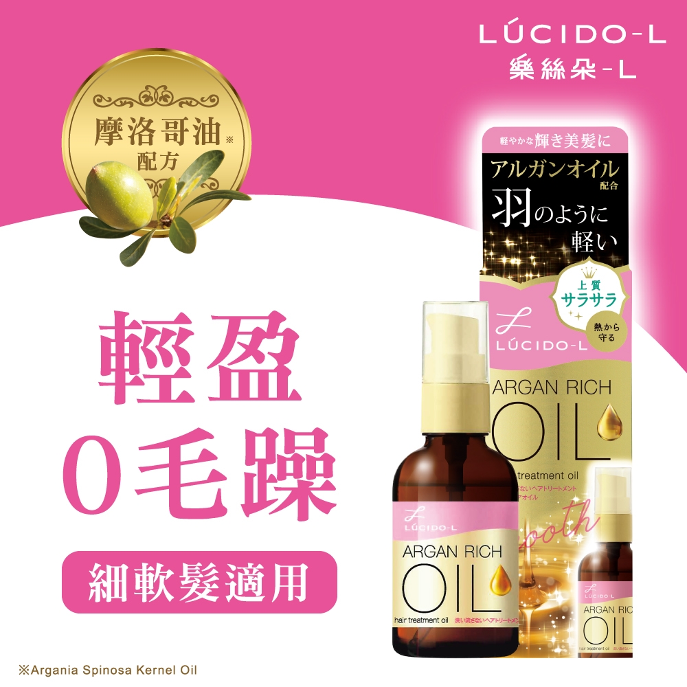 LUCIDO-L樂絲朵-L 摩洛哥護髮精華油60ml