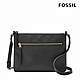 FOSSIL Fiona 真皮輕便休閒黑色斜背包 ZB7266001 product thumbnail 1