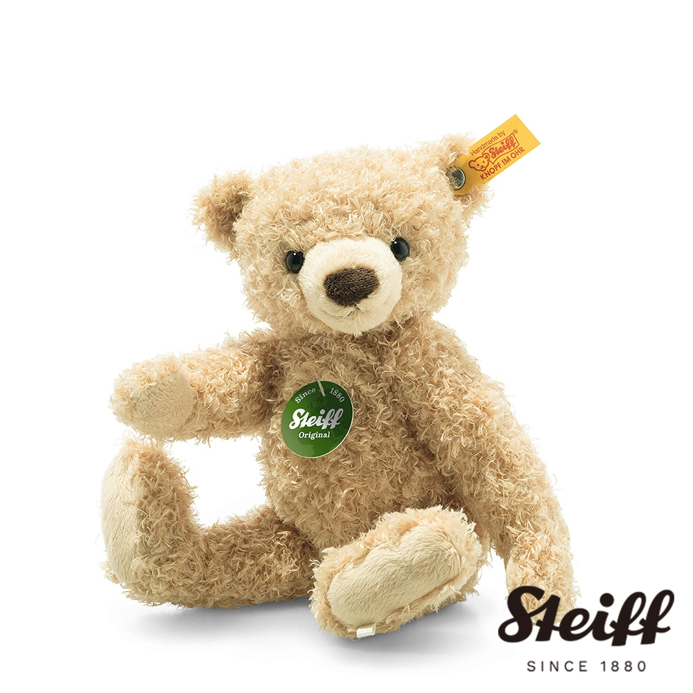 STEIFF Teddies for tomorrow Max Teddy Bear 經典泰迪熊_黃標