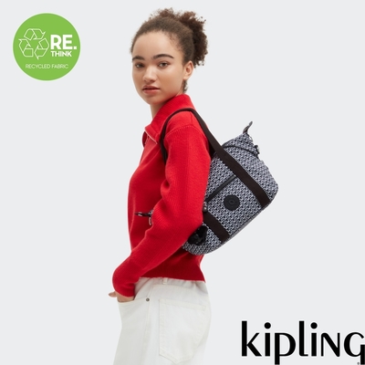 Kipling 經典老花手提側背包-ART MINI