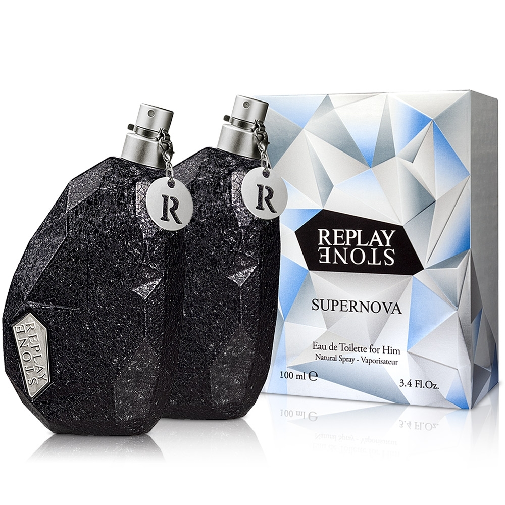 REPLAY 闇隕石男性淡香水100ml X2入