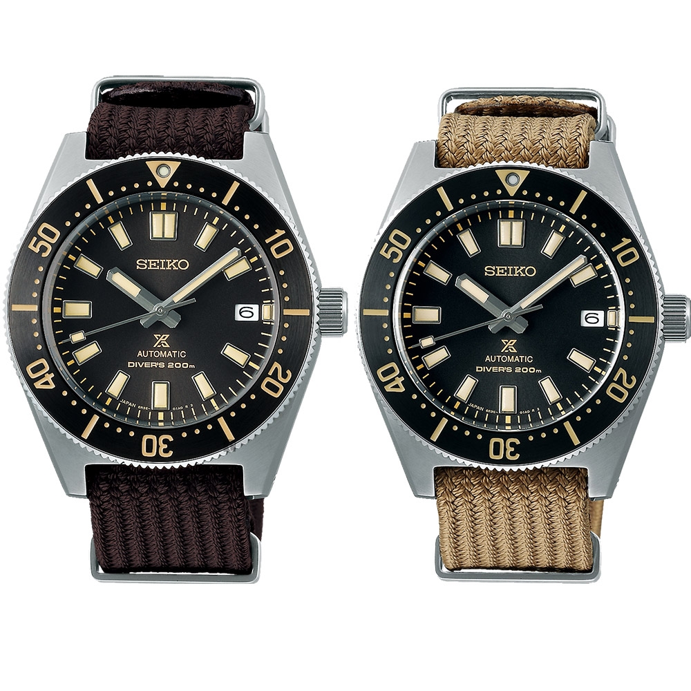 SEIKO 精工 Prospex DIVER SCUBA 1965現代版 200米潛水機械錶 套錶(SPB239J1/6R35-00P0D)