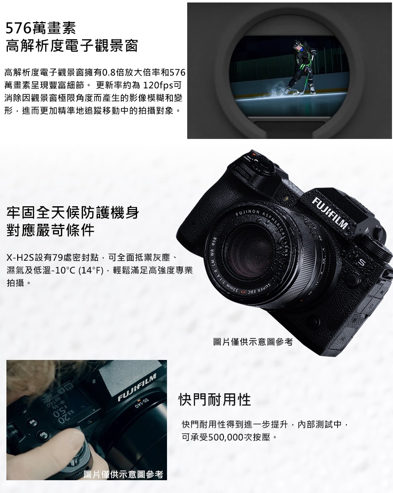 FUJIFILM X-H2S 單機身公司貨| 微單-APSC | Yahoo奇摩購物中心