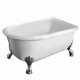 【I-Bath Tub精品浴缸】伊莉莎白-經典銀(140cm) product thumbnail 1