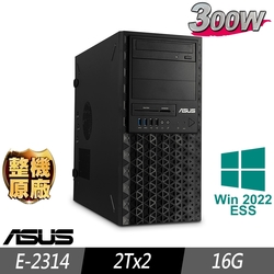 ASUS 華碩 TS100-E11 伺服器 E-2314/16G/2TBx2/2022ESS