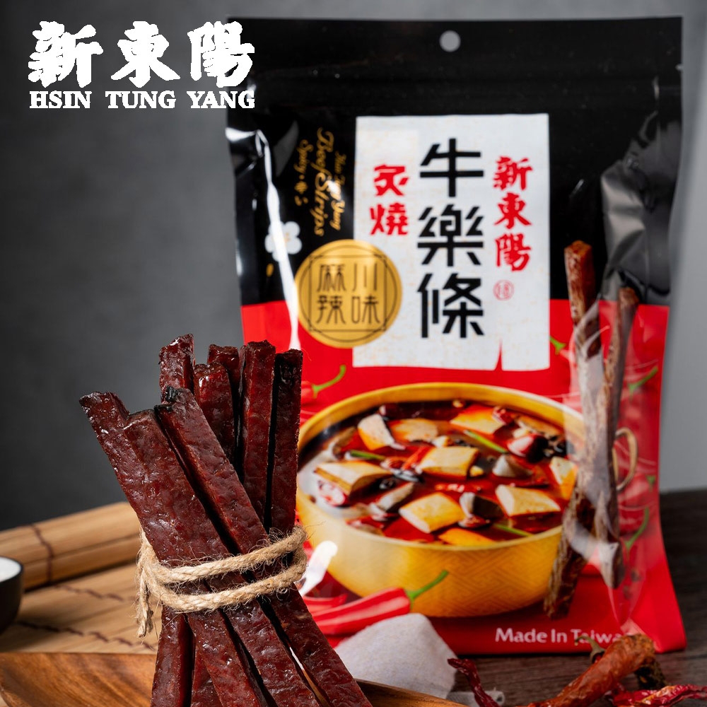 新東陽 炙燒牛樂條-川味麻辣(150g)