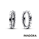 【Pandora官方直營】Pandora Signature Logo 珠飾耳環圈 product thumbnail 1