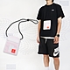 Nike 包包 Jordan 男女款 白 橘 小包 卡包 魔鬼氈 多夾層 手機包 喬丹 飛人 JD2123021GS-002 product thumbnail 1