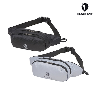 BLACKYAK LIGHT腰包(淺灰/黑色)| IU代言 運動配件 手機包 斜背包 小包 |BYDB1NBB02