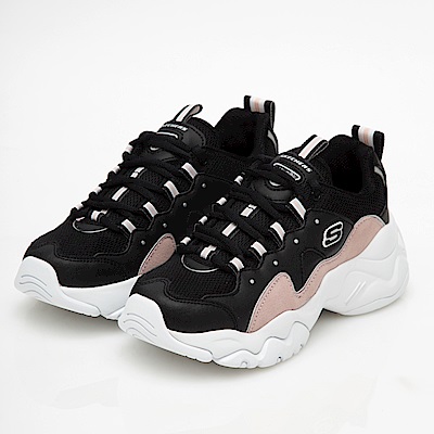 SKECHERS (女) 休閒系列 DLITES 3.0 - 12955BKPK