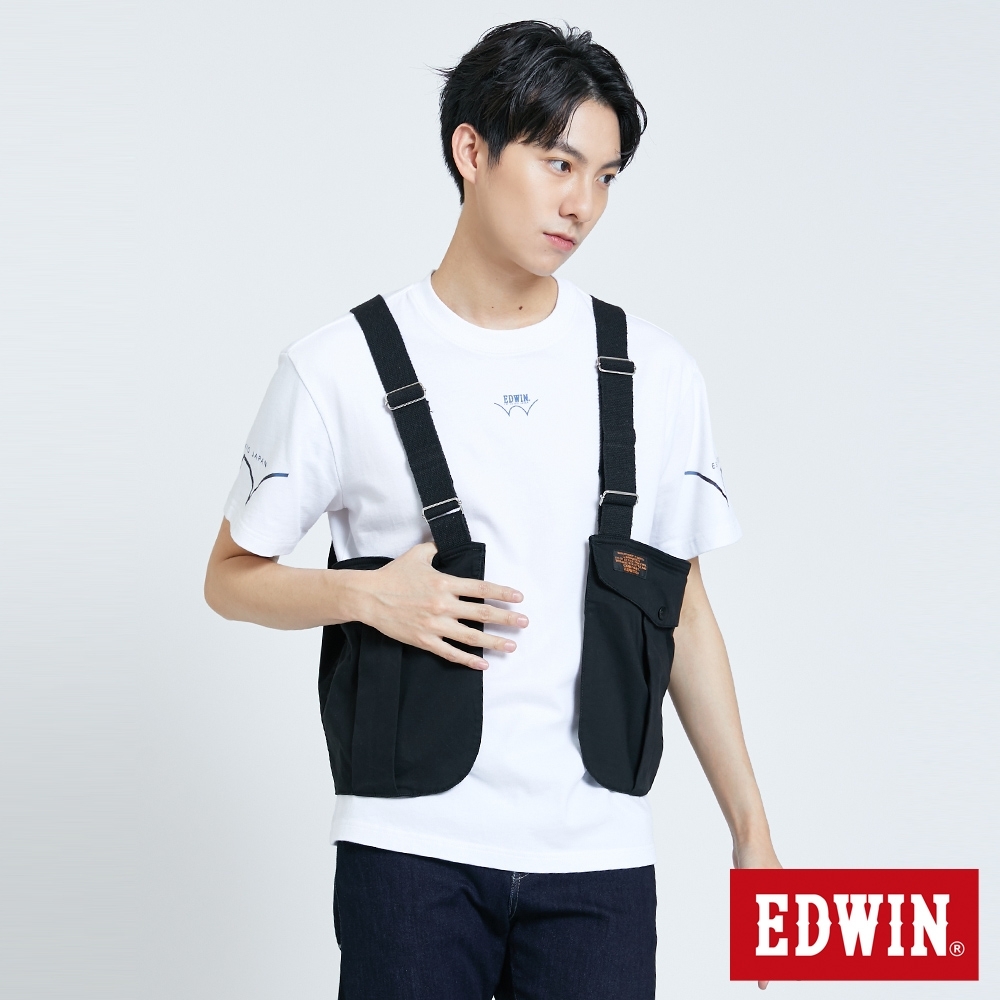 EDWIN EFS 工裝外搭式背心-男-黑色