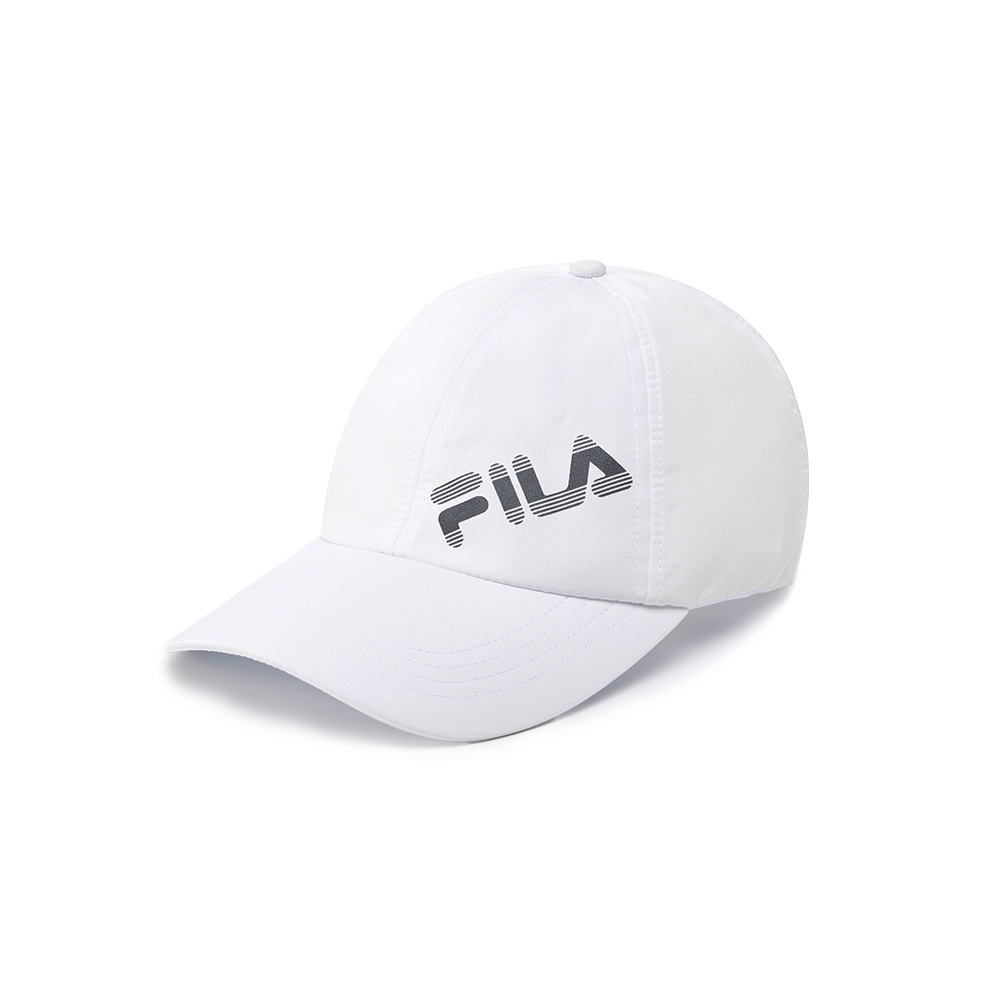 FILA 吸排運動帽棒球帽-白色 HTX-5005-WT