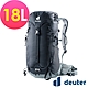 【deuter 德國】TRAIL 18L輕量拔熱透氣背包3440124黑/單日健行登山包/日常休閒旅遊包* product thumbnail 1