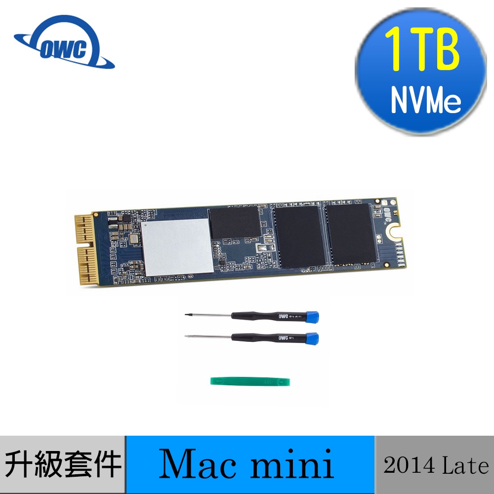 Mac專用M.2 SSD 1TB-OWC Aura Pro X2用於Mac mini