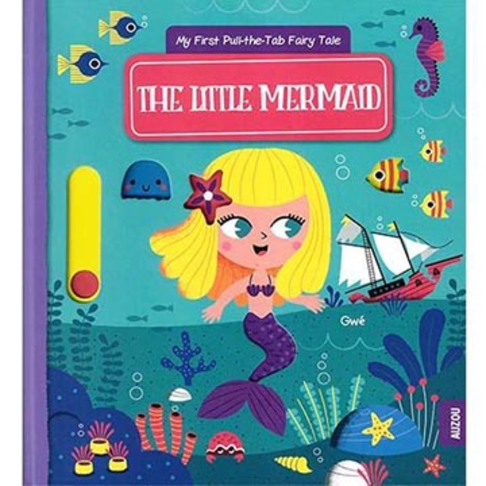 The Little Mermaid 小美人魚推拉硬頁書 | 拾書所