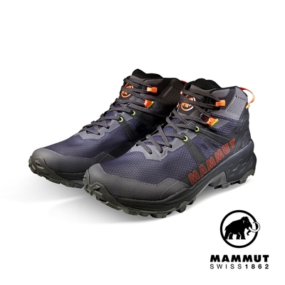 【Mammut 長毛象】Sertig II Mid GTX Men 中筒健行鞋 男款 深鈦金灰 #3030-04830