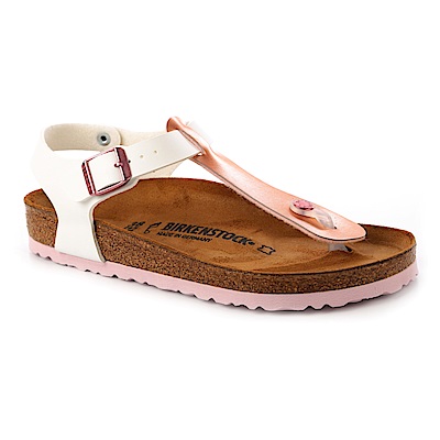 勃肯BIRKENSTOCK 1008146KAIRO開羅夾腳涼鞋(金屬玫瑰白)