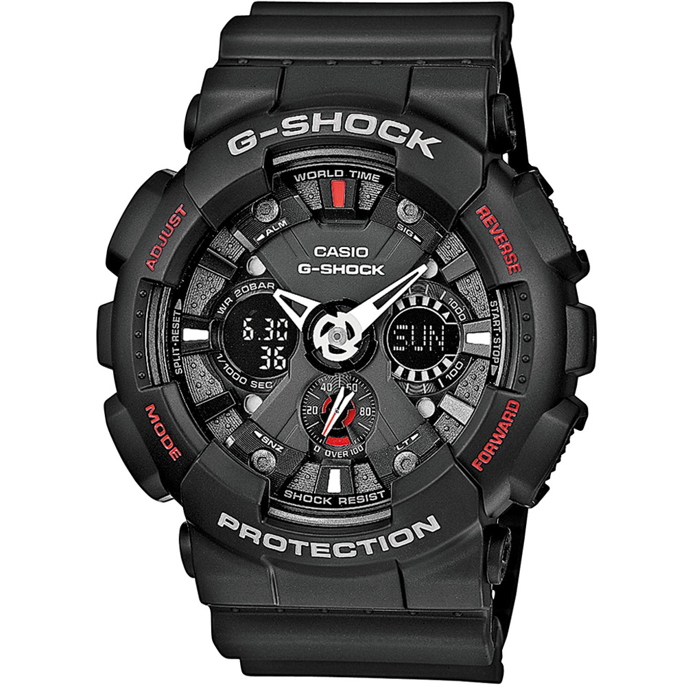 G-SHOCK X-MAN 抗磁異種概念錶(GA-120-1A)-黑/51.2mm