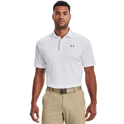 【UNDER ARMOUR】男 Tech 短POLO_1290140-100