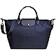 Longchamp Le pliage Neo 厚質尼龍布短帶水餃包/斜背包(海軍藍/中) product thumbnail 1