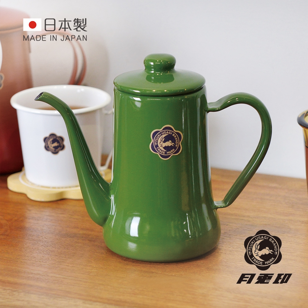 原廠正品 日本月兔印 Slim經典系 日製細口琺瑯手沖壺700ml (7色可選)