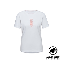 【Mammut長毛象】Mammut Core T-Shirt Women Every Day 機能短袖T恤 白色 女款 #1017-03901