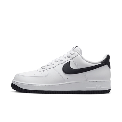 NIKE AIR FORCE 1 07 男休閒運動鞋-白黑-FQ4296101