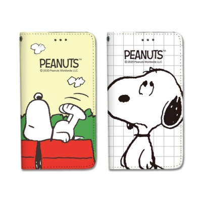 【正版授權】Snoopy iPhone 11 Pro 5.8吋 彩繪翻蓋保護皮套