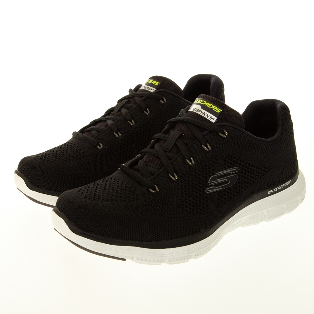 SKECHERS 運動鞋 男運動系列 FLEX ADVANTAGE 4.0 寬楦款 防水鞋面 - 232223WBLK