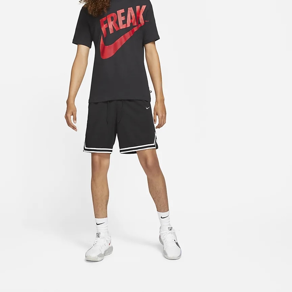 Nike DF FREAK PRINT SS TEE 大LOGO 男短袖上衣-黑-DJ1565010