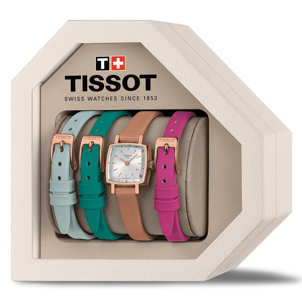 TISSOT 天梭 LOVELY SUMMER SET 小公主系列套錶(T0581093603101)