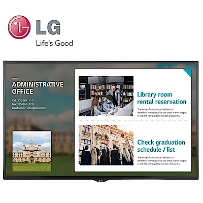 LG 樂金55吋高階多功能廣告機顯示器55SE3KE
