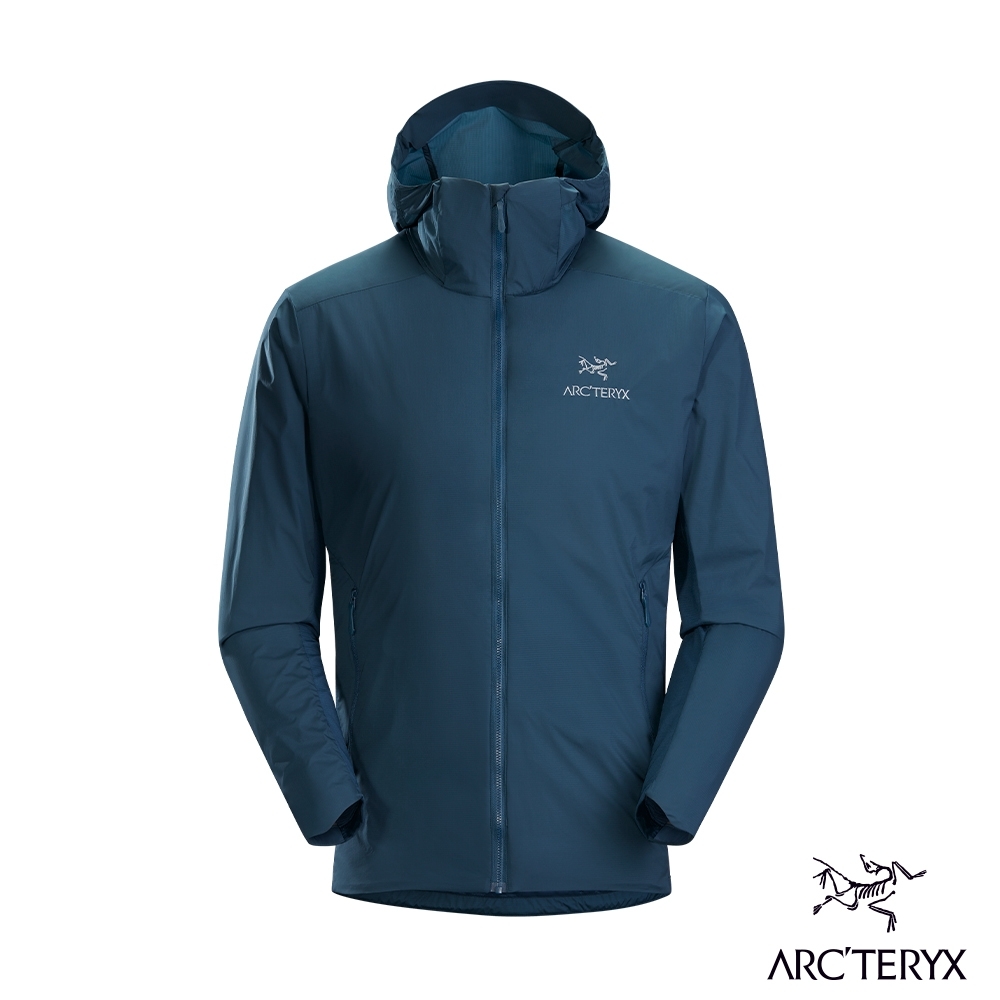 Arcteryx 始祖鳥 男 Atom SL 化纖保暖連帽外套 拉冬藍