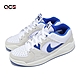 Nike 休閒鞋 Jordan Stadium 90 GS 大童 女鞋 白 藍 麂皮 皮革 拼接 緩震 經典 DX4399-104 product thumbnail 1