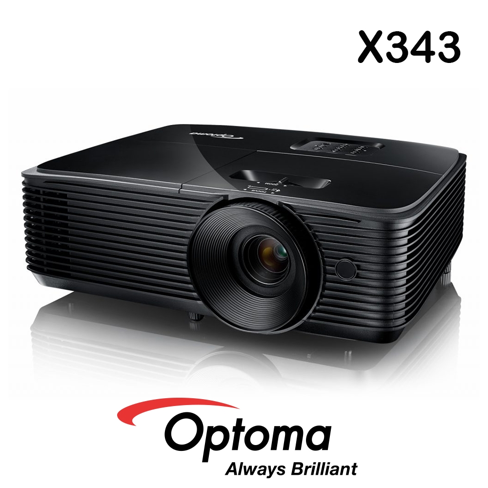 OPTOMA X343 XGA 多功能投影機 3,600流明 22,000:1 公司貨 原廠保固