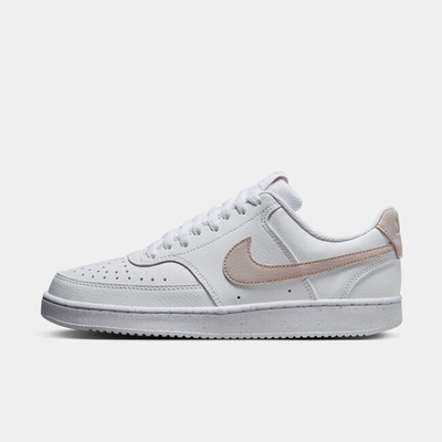 NIKE COURT VISION LO NN 女休閒運動鞋-白粉-DH3158109