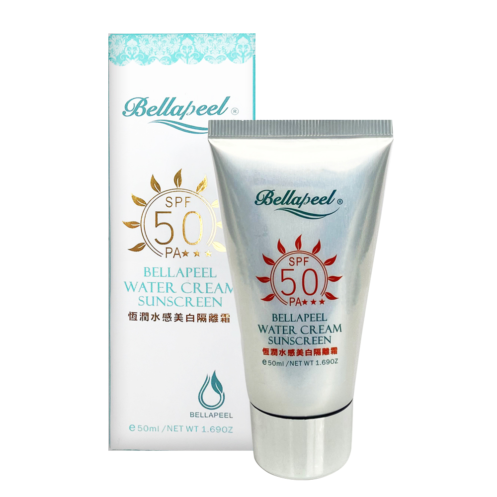 bellapeel蓓拉佩爾恒潤水感美白隔離霜 SPF50 PA+++ 50ml