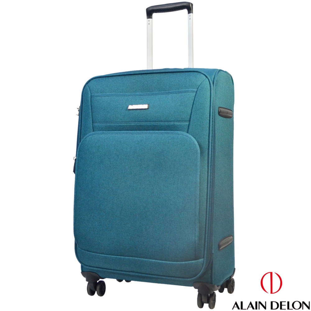 ALAIN DELON 亞蘭德倫 24吋 輕量品味系列行李箱(藍綠)
