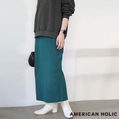 AMERICAN HOLIC 環保素材針織彈性窄身裙