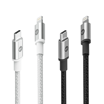 mophie MFi認證 USB-C To Lightning 180cm PD編織快速充電傳輸線