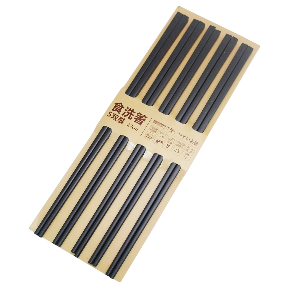 食鮮PPS筷-27cm-5雙入X4包組