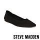 STEVE MADDEN-REVA 潮流時尚彈性面料平底鞋-黑色 product thumbnail 1