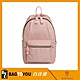 『官方正品』【Bella Borsa】經典蝴蝶結-後背包-粉 BB18G003PK product thumbnail 1