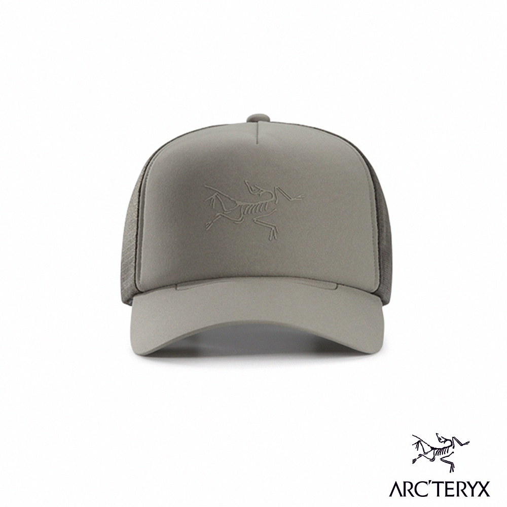 Arcteryx 始祖鳥 LOGO 棒球網帽 糧草綠