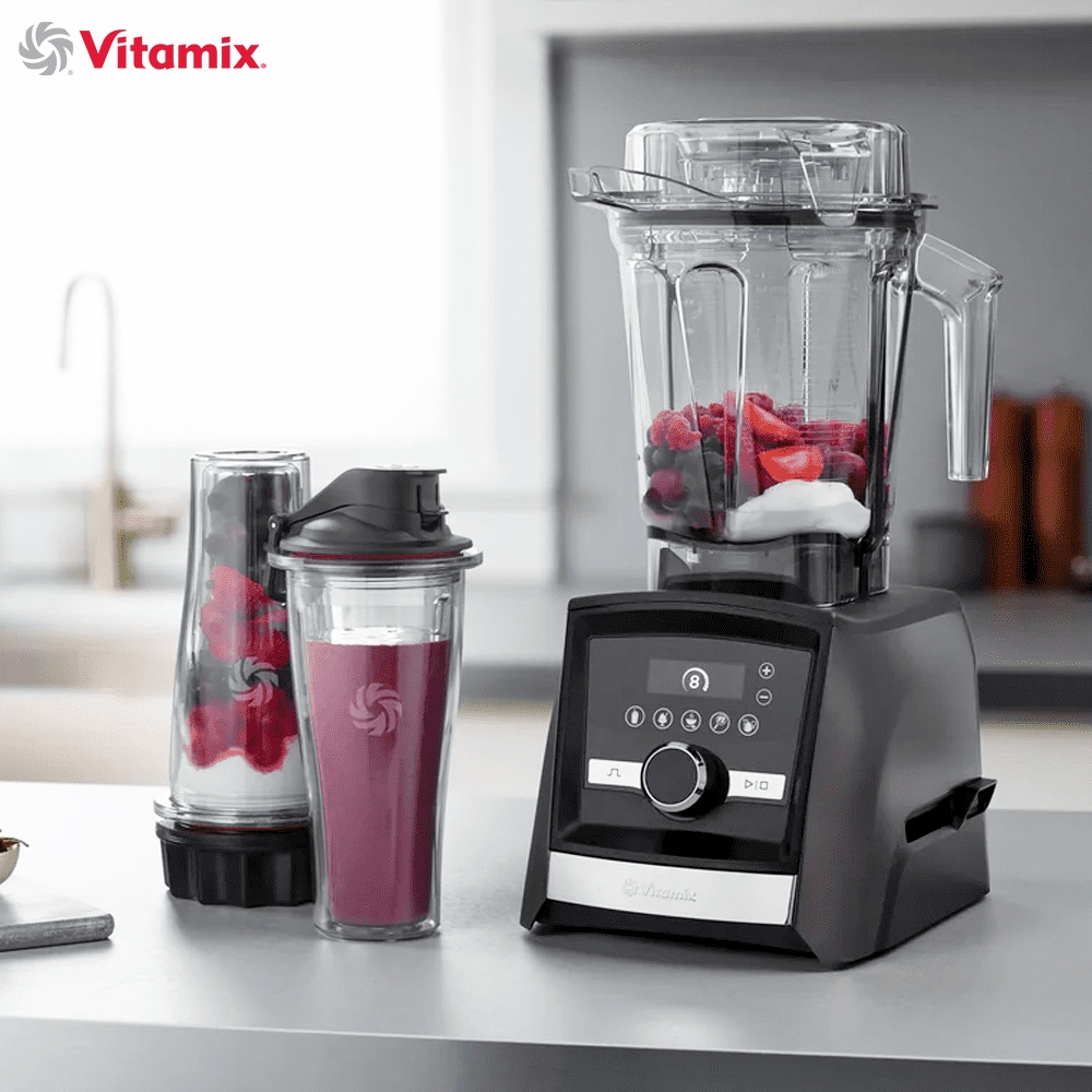 【美國Vitamix】Ascent領航者全食物調理機 智能x果汁機 尊爵級-A3500i-曜石黑(官方公司貨)-陳月卿推薦 | 果汁機/隨行果汁機 |  Yahoo奇摩購物中心