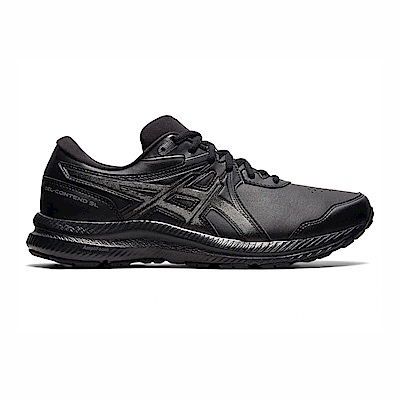 Asics Gel-contend Sl (4e) [1131A050-001] 男鞋 運動 休閒 輕量 支撐 皮革 黑