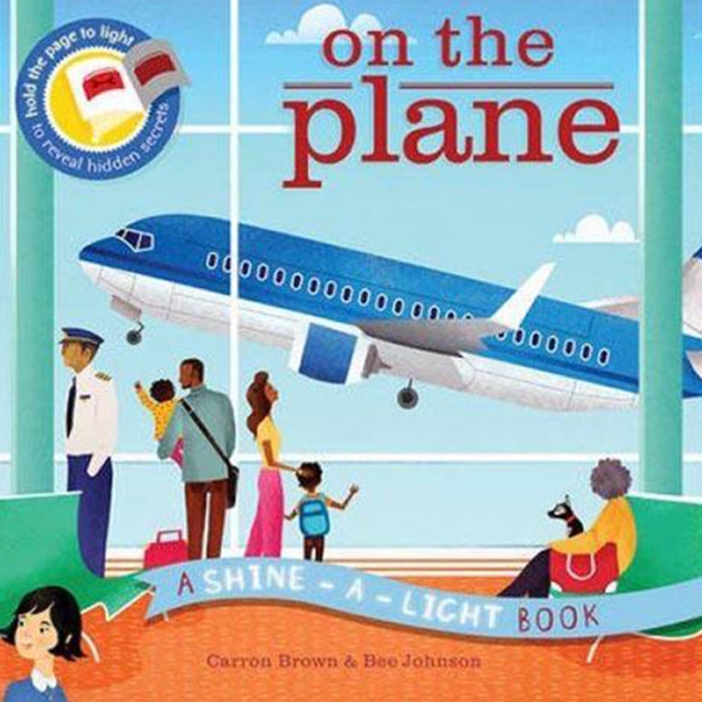 A Shine A Light Book：On The Plane 透光書：飛機篇平裝繪本 | 拾書所