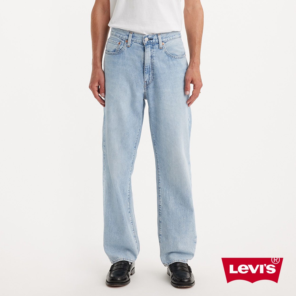 Levis 男款 568 STAY LOOS中低腰寬鬆牛仔褲 /輕磅丹寧