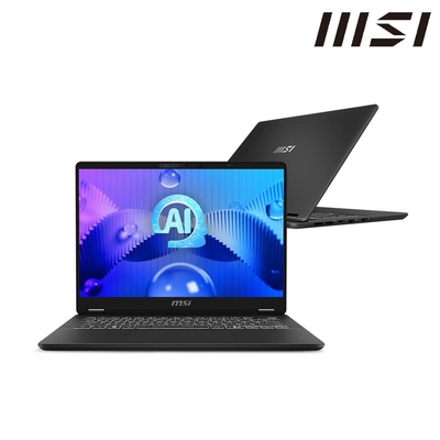 (M365組)MSI微星 Prestige 14 AI Studio C1VEG-009TW 14吋商務筆電(U7 155H/RTX4050/32G/1TB PCIe SSD/Win11Pro)