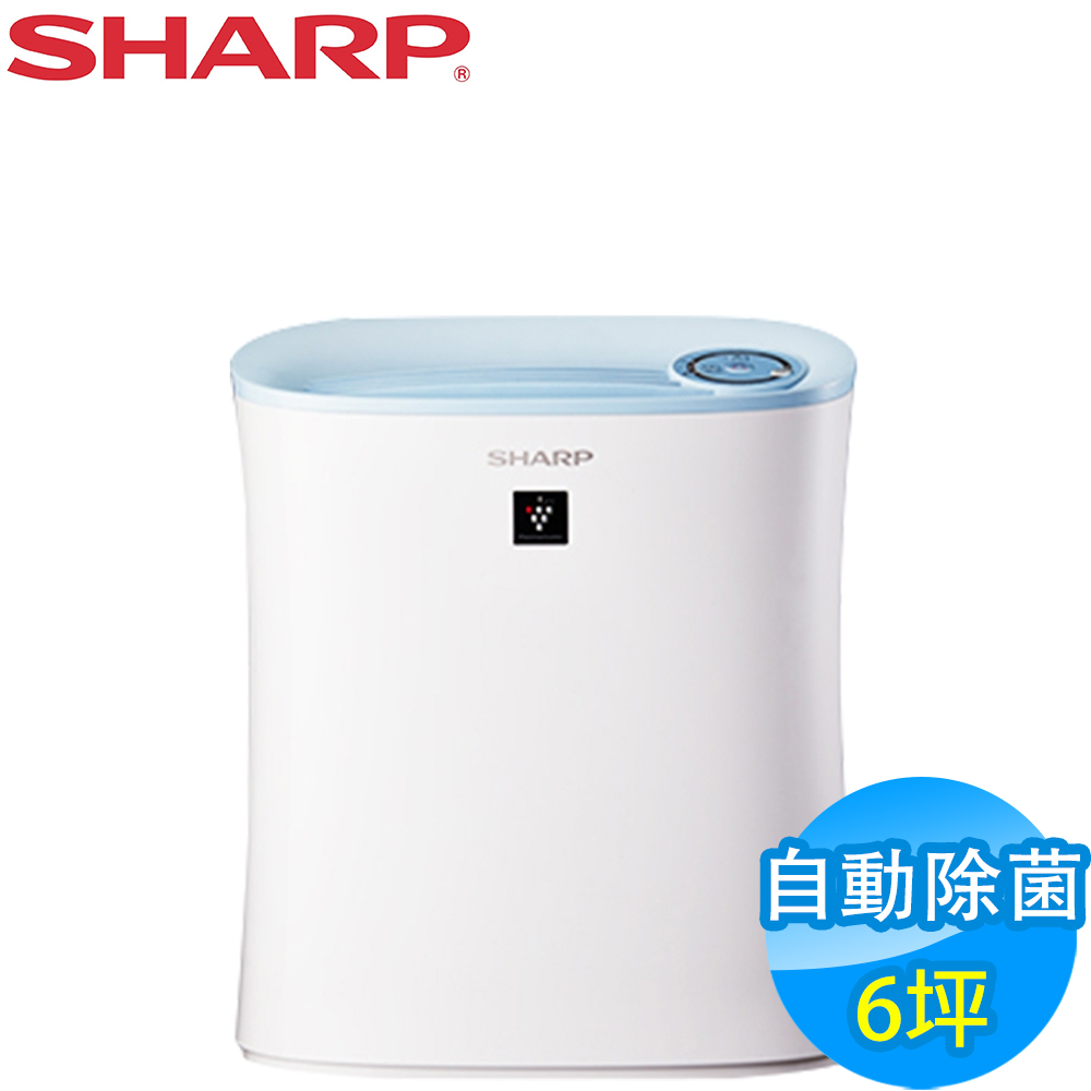 SHARP 夏普 6坪 自動除菌離子空氣清淨機 FU-H30T-W-